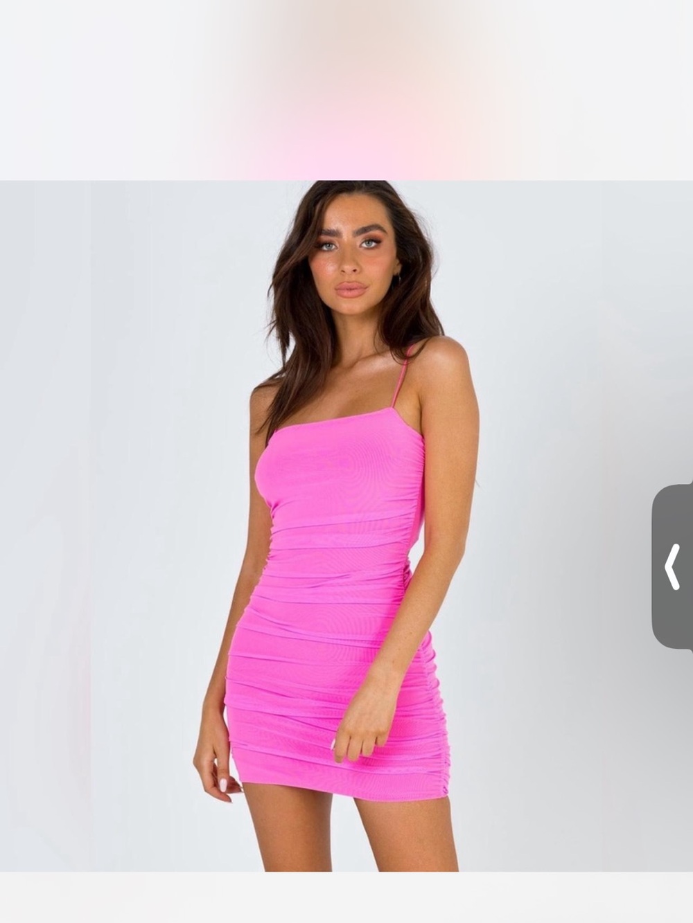 Princess Polly Hot Pink Dress Backless